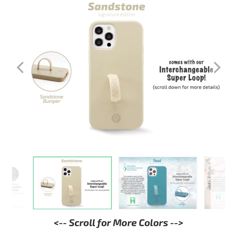 Loopy case for IPhone 12/12 Pro